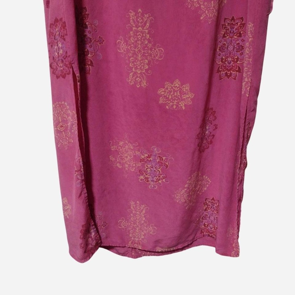Silk maxi dress size‎ large - Picture 4 of 7